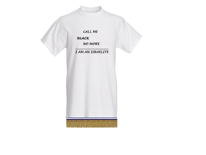 Hebrew Israelite Shirt w/ Premium Gold Fringes (Gold Camo)